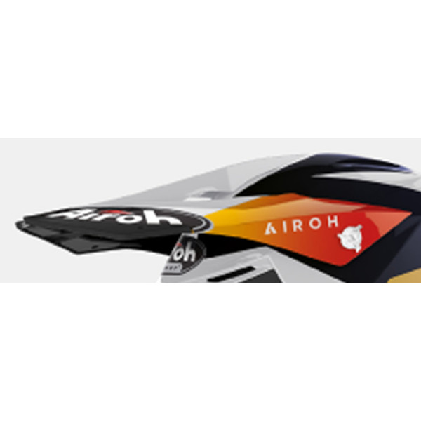 AIROH Airoh Twist 2.0 Peak Lift White/Blue Gloss